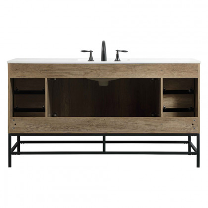 Elegant Bathroom Vanity - Natural Oak (VF48860NT)