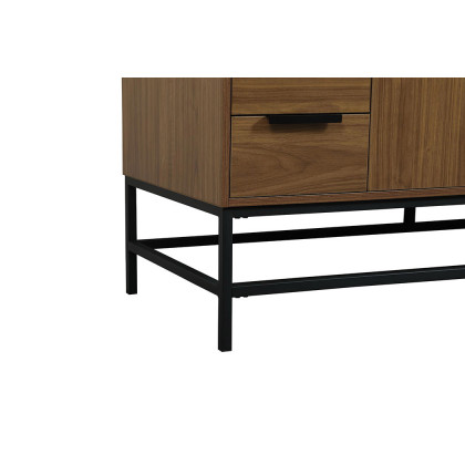 Elegant Bathroom Vanity - Walnut Brown (VF48860WB)