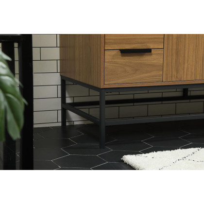 Elegant Bathroom Vanity - Walnut Brown (VF48860WB)