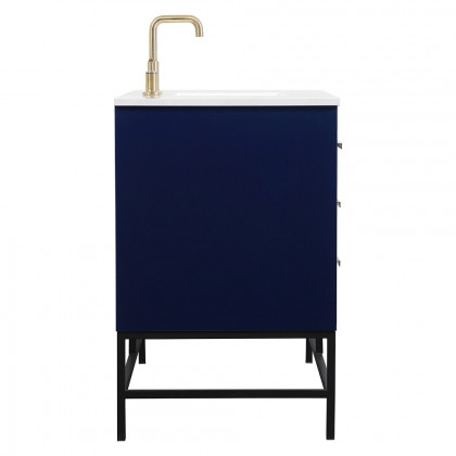 Elegant Bathroom Vanity - Blue (VF488W48MBL)