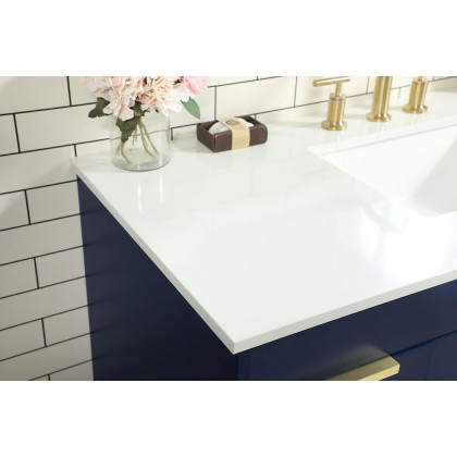 Elegant Bathroom Vanity - Blue (VF488W48MBL)