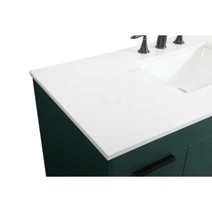 Elegant Bathroom Vanity - Green (VF488W48MGN)