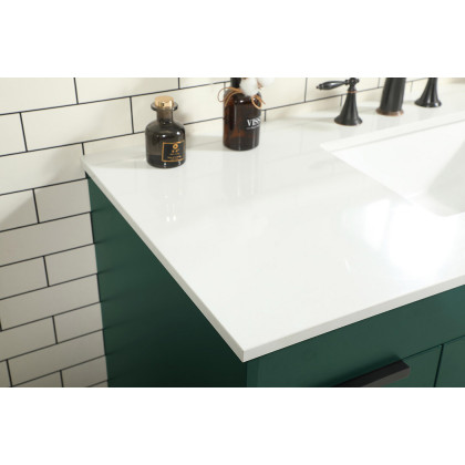 Elegant Bathroom Vanity - Green (VF488W48MGN)