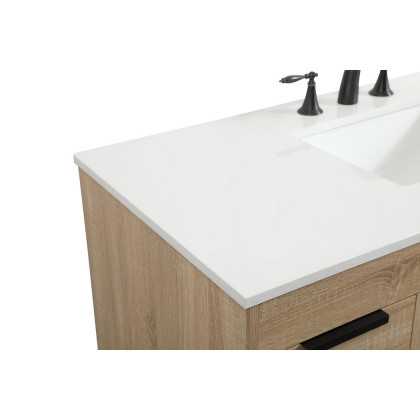 Elegant Bathroom Vanity - Mango Wood (VF488W48MW)