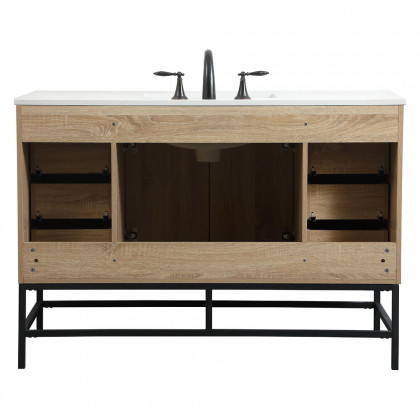 Elegant Bathroom Vanity - Mango Wood (VF488W48MW)