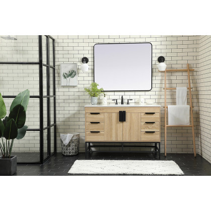 Elegant Bathroom Vanity - Mango Wood (VF488W48MW)