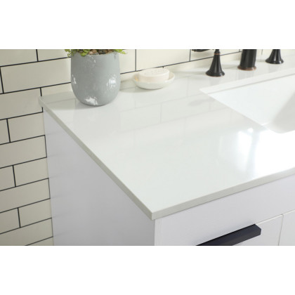 Elegant Bathroom Vanity - White (VF488W48MWH)