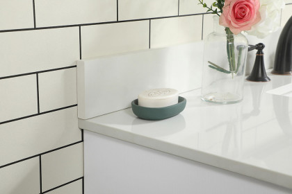 Elegant™ VF488W48MWH-BS Bathroom Vanity - White