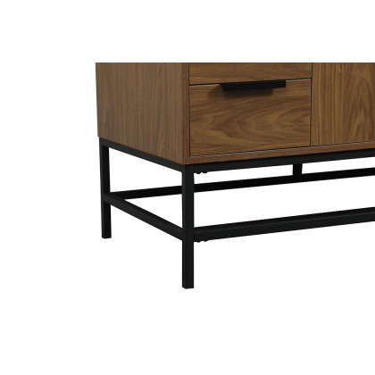 Elegant Bathroom Vanity - Walnut Brown (VF488W48WB-BS)