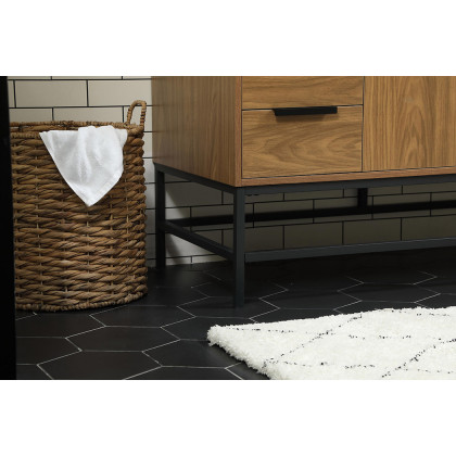 Elegant Bathroom Vanity - Walnut Brown (VF488W48WB-BS)