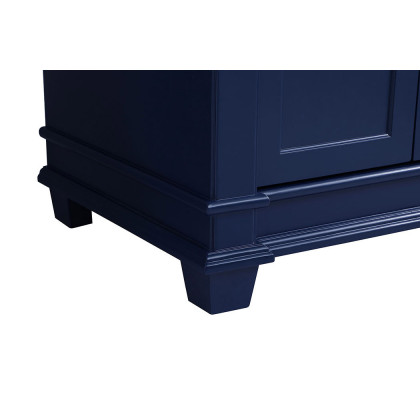 Elegant Bathroom Vanity - Blue, L 30" (VF50030BL)