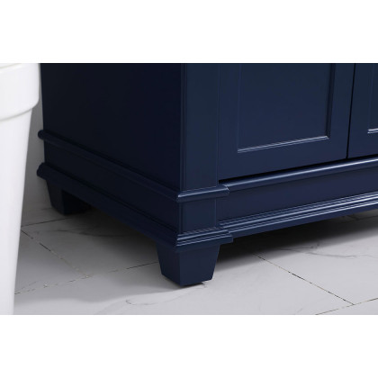 Elegant Bathroom Vanity - Blue, L 30" (VF50030BL)