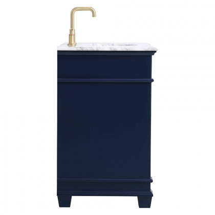 Elegant Bathroom Vanity - Blue, L 36" (VF50036BL)