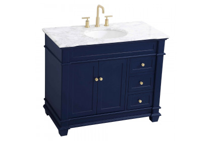 Elegant™ VF50042BL Bathroom Vanity - Blue