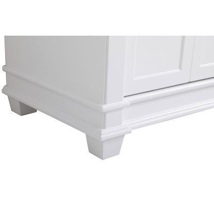 Elegant Bathroom Vanity - White (VF50042WH)