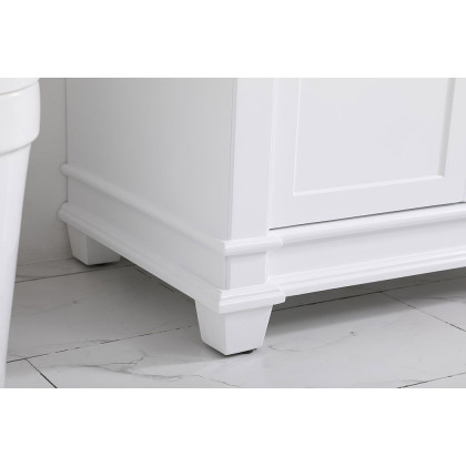 Elegant Bathroom Vanity - White (VF50042WH)