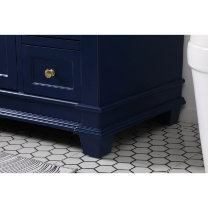 Elegant Bathroom Vanity - Blue (VF50048BL)