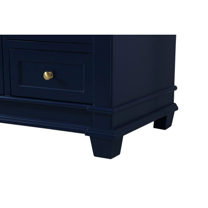 Elegant Bathroom Vanity - Blue (VF50060BL)