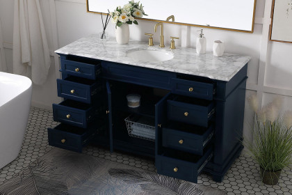 Elegant™ VF50060BL Bathroom Vanity - Blue