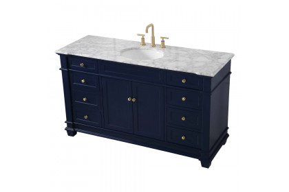 Elegant™ VF50060BL Bathroom Vanity - Blue