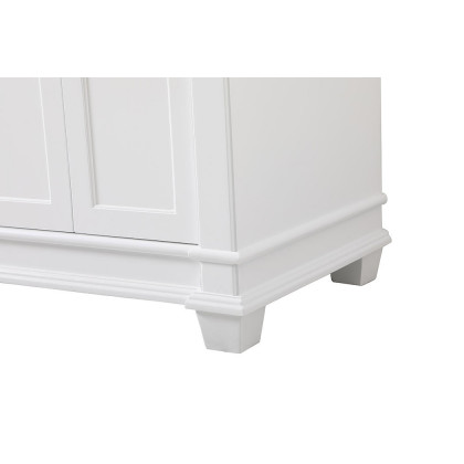 Elegant Bathroom Vanity - White (VF50060DWH)