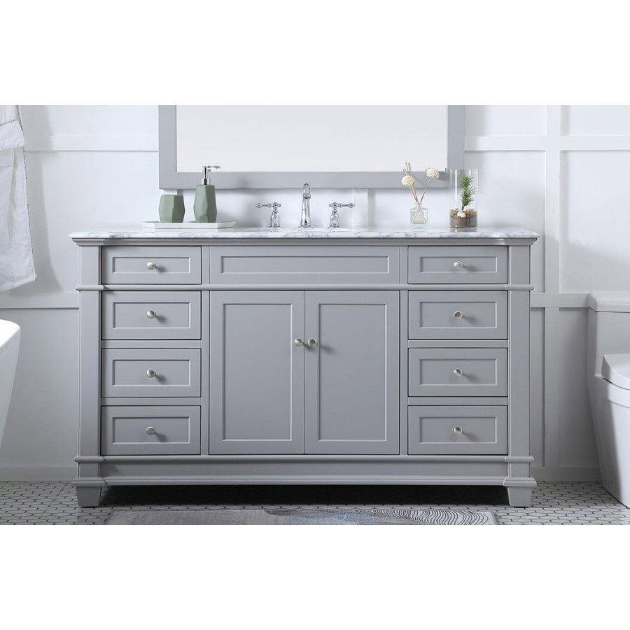 Elegant Bathroom Vanity - Gray (VF50060GR)