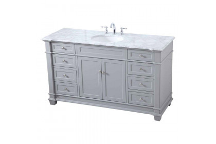 Elegant™ VF50060GR Bathroom Vanity - Gray