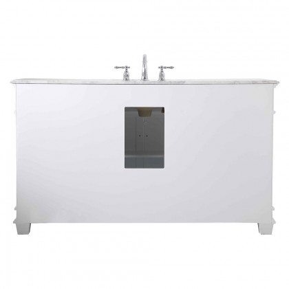 Elegant Bathroom Vanity - White (VF50060WH)