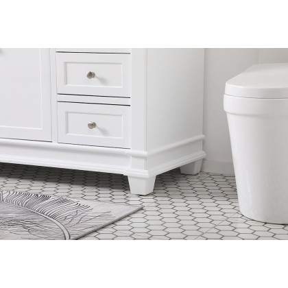 Elegant Bathroom Vanity - White (VF50060WH)