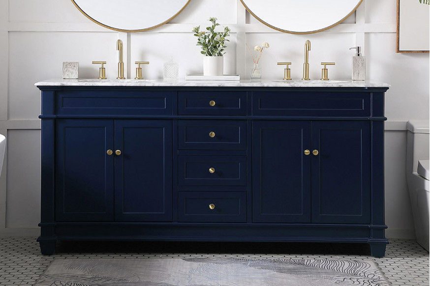 Elegant™ VF50072DBL Bathroom Vanity - Blue