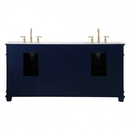 Elegant Bathroom Vanity - Blue (VF50072DBL)