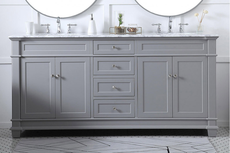 Elegant™ VF50072DGR Bathroom Vanity - Gray