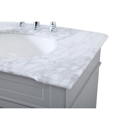 Elegant Bathroom Vanity - Gray (VF50072DGR)