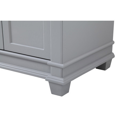 Elegant Bathroom Vanity - Gray (VF50072DGR)