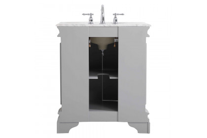 Elegant™ VF52030GR Bathroom Vanity - Gray, L 30"