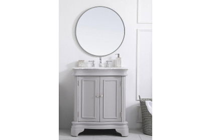 Elegant™ VF52030GR Bathroom Vanity - Gray, L 30"
