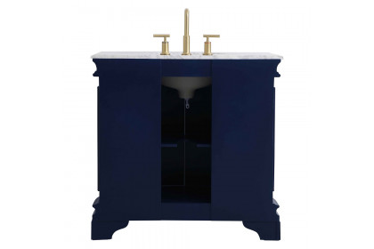 Elegant™ VF52036BL Bathroom Vanity - Blue, L 36"