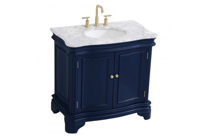 Elegant™ VF52036BL Bathroom Vanity - Blue, L 36"