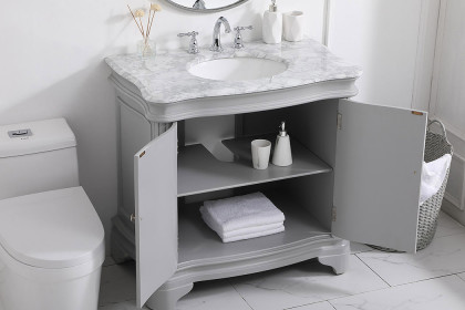 Elegant™ VF52036GR Bathroom Vanity - Gray, L 36"