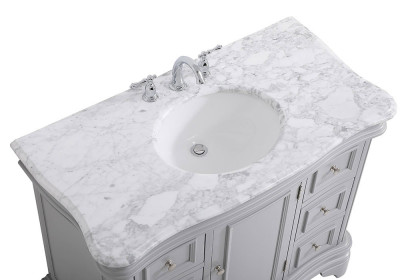 Elegant™ VF52042GR Bathroom Vanity - Gray, L 42"