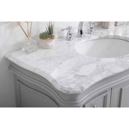 Elegant Bathroom Vanity - Gray, L 42" (VF52042GR)