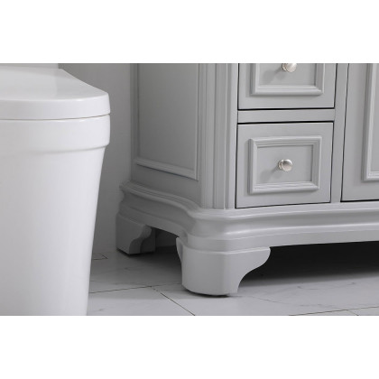 Elegant Bathroom Vanity - Gray, L 42" (VF52042GR)