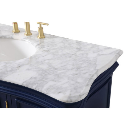 Elegant Bathroom Vanity - Blue, L 48" (VF52048BL)