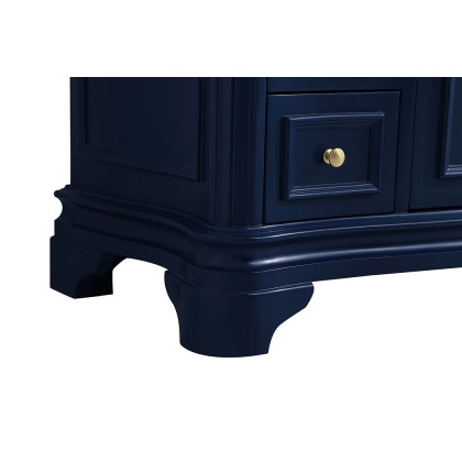 Elegant Bathroom Vanity - Blue, L 48" (VF52048BL)