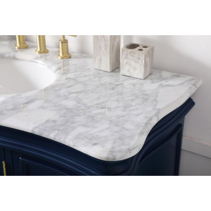 Elegant Bathroom Vanity - Blue, L 48" (VF52048BL)