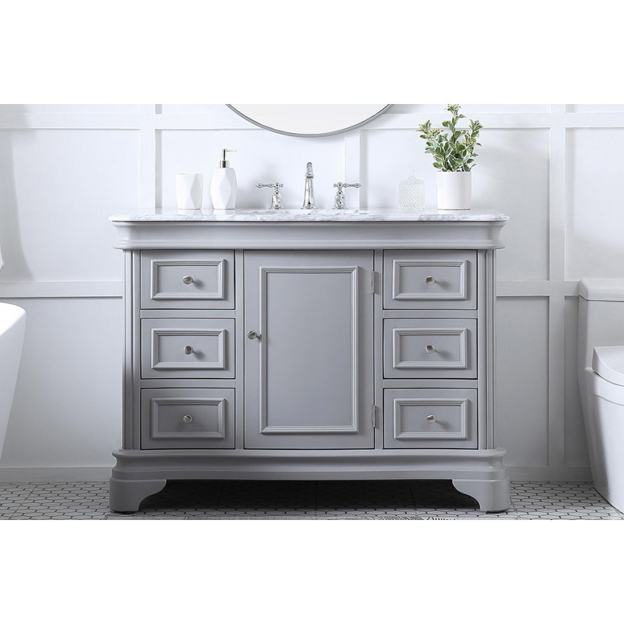 Elegant Bathroom Vanity - Gray (VF52048GR)