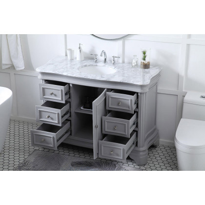 Elegant Bathroom Vanity - Gray (VF52048GR)