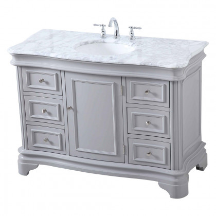 Elegant Bathroom Vanity - Gray (VF52048GR)