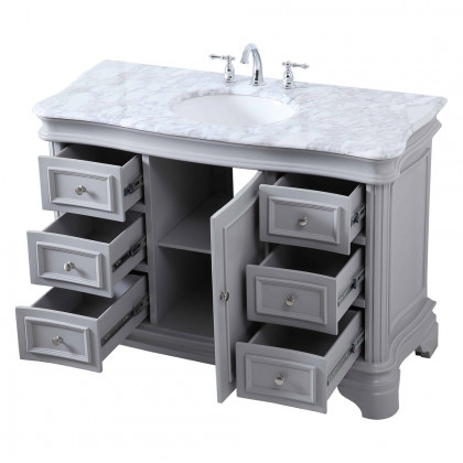 Elegant Bathroom Vanity - Gray (VF52048GR)