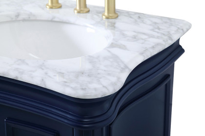 Elegant™ VF52060DBL Double Bathroom Vanity - Blue